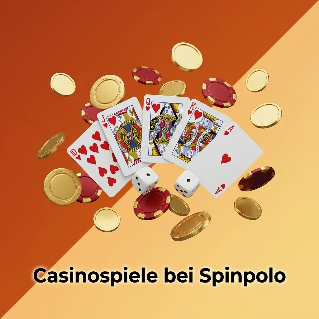 Spinpolo Casino Spielangebot: Slots, Live-Roulette, Blackjack, Baccarat, Poker und Game Shows für deutsche Spieler