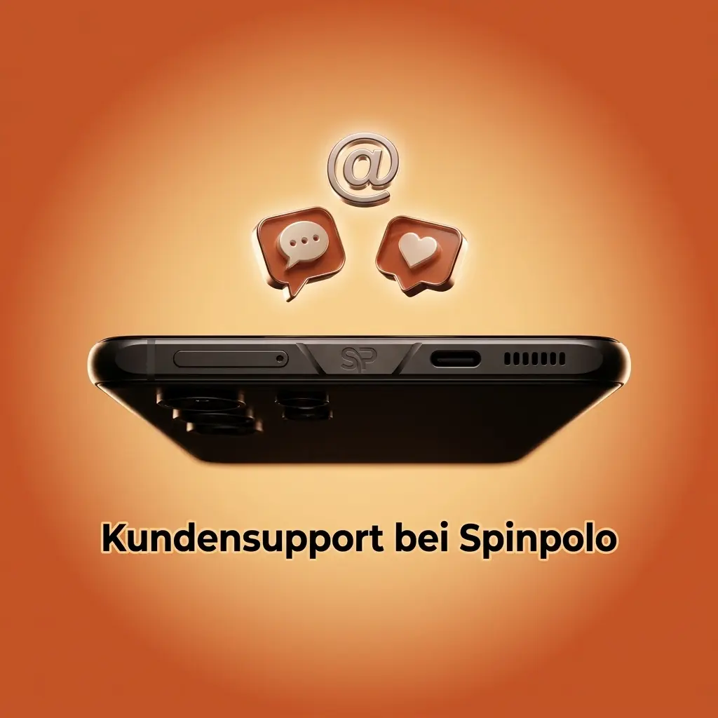 Spinpolo Kundensupport: Live-Chat und E-Mail rund um die Uhr verfügbar