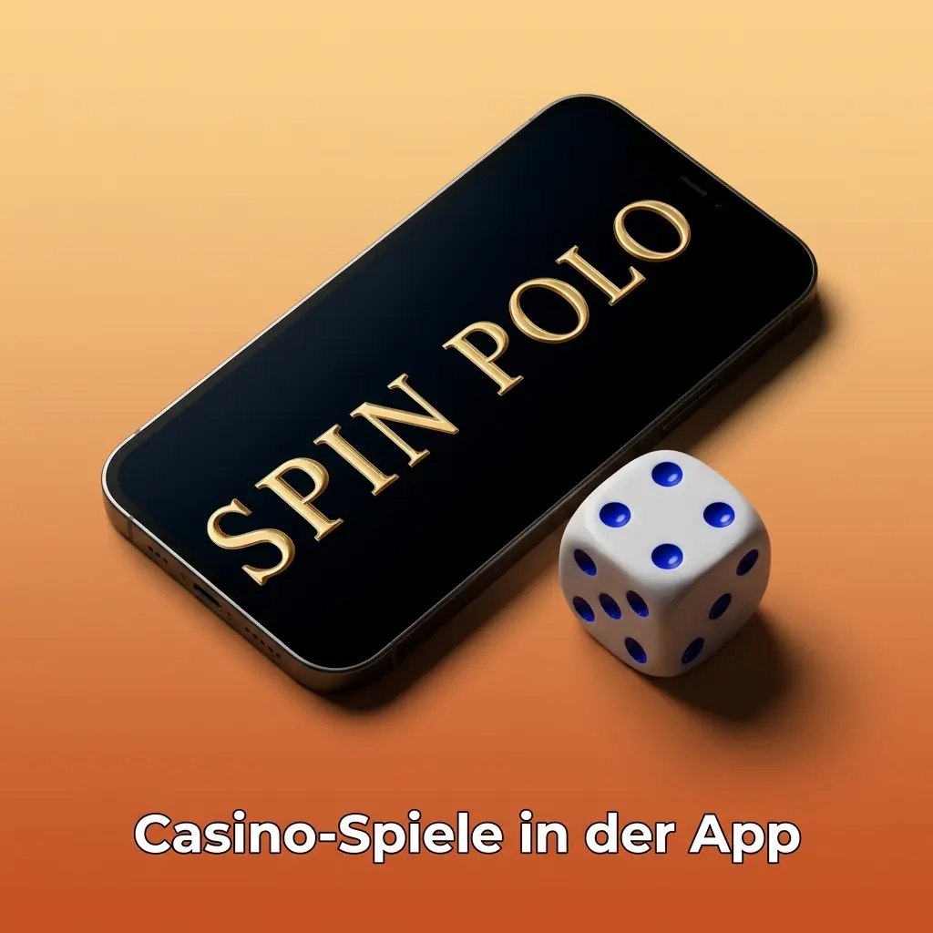 Spinpolo Casino-App mit Slots und Live-Spielen wie Book of Dead, Gates of Olympus und Lightning Roulette