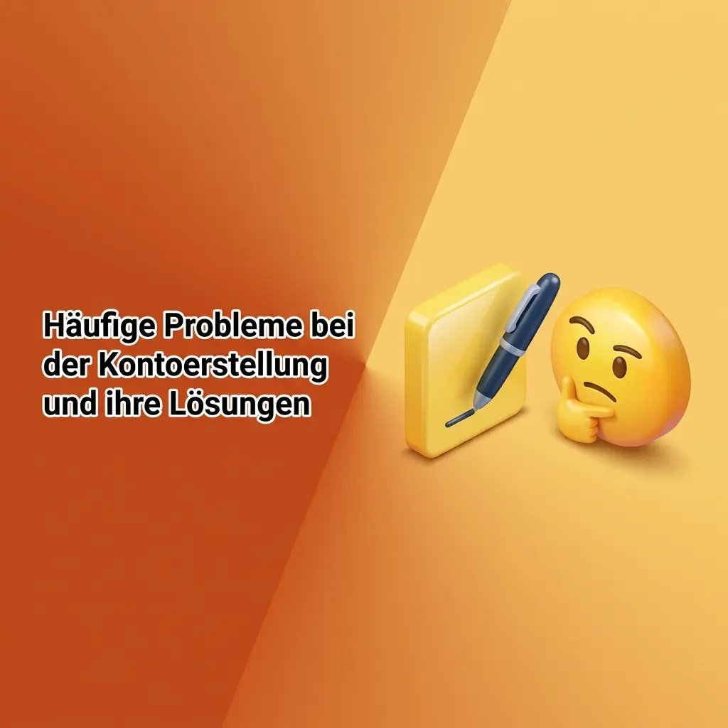 Häufige Probleme bei der Kontoerstellung und Lösungen: E-Mail, Fehler, KYC und Einzahlung