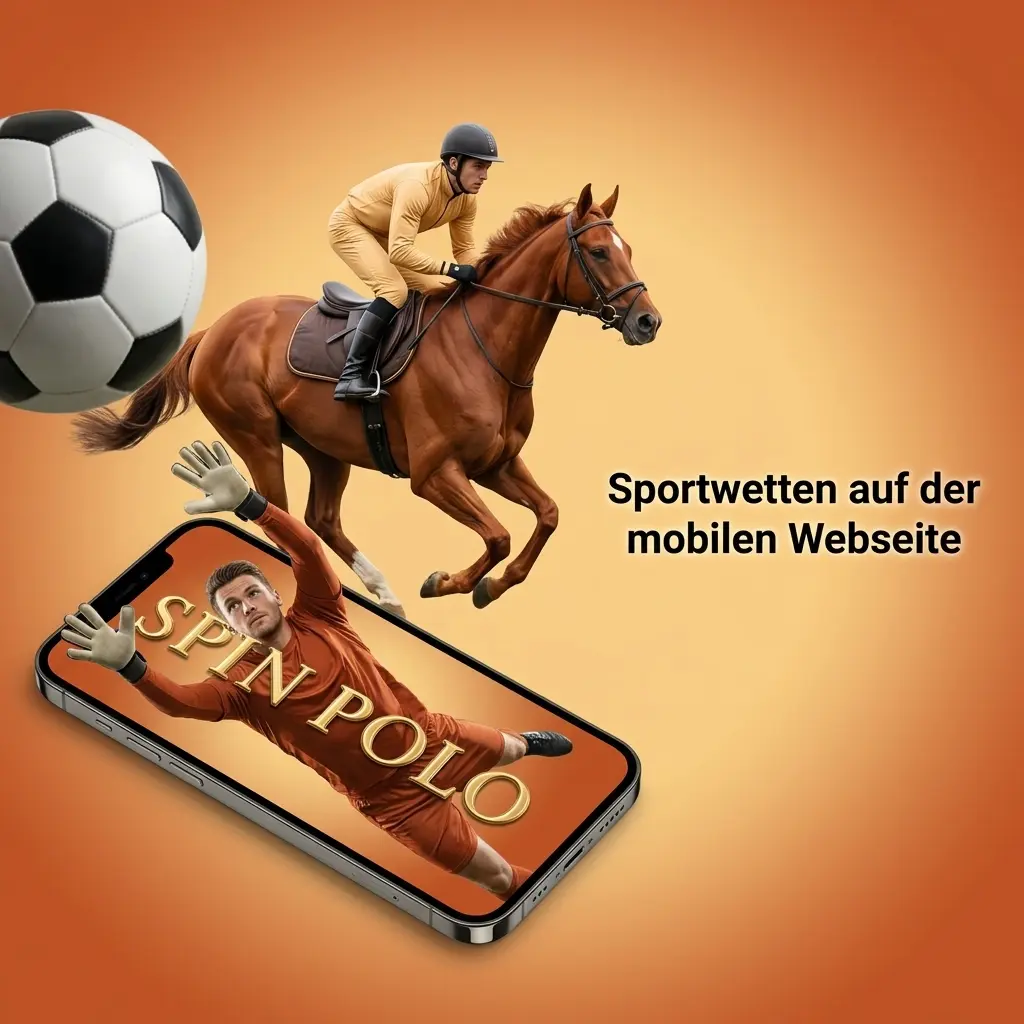 Sportwetten auf mobiler Webseite – Live-Wetten auf Fußball, Tennis, Basketball, Eishockey und mehr bei Spinpolo
