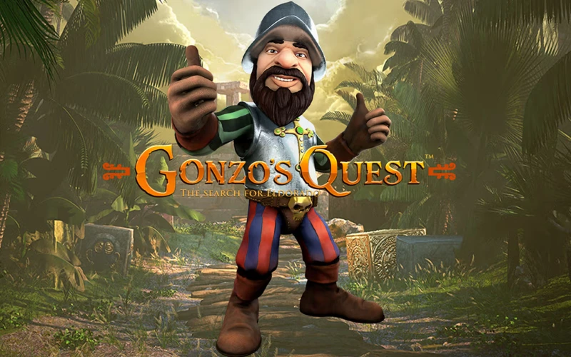 Begleiten Sie den Entdecker im Gonzos Quest Slot bei Spinpolo Casino.