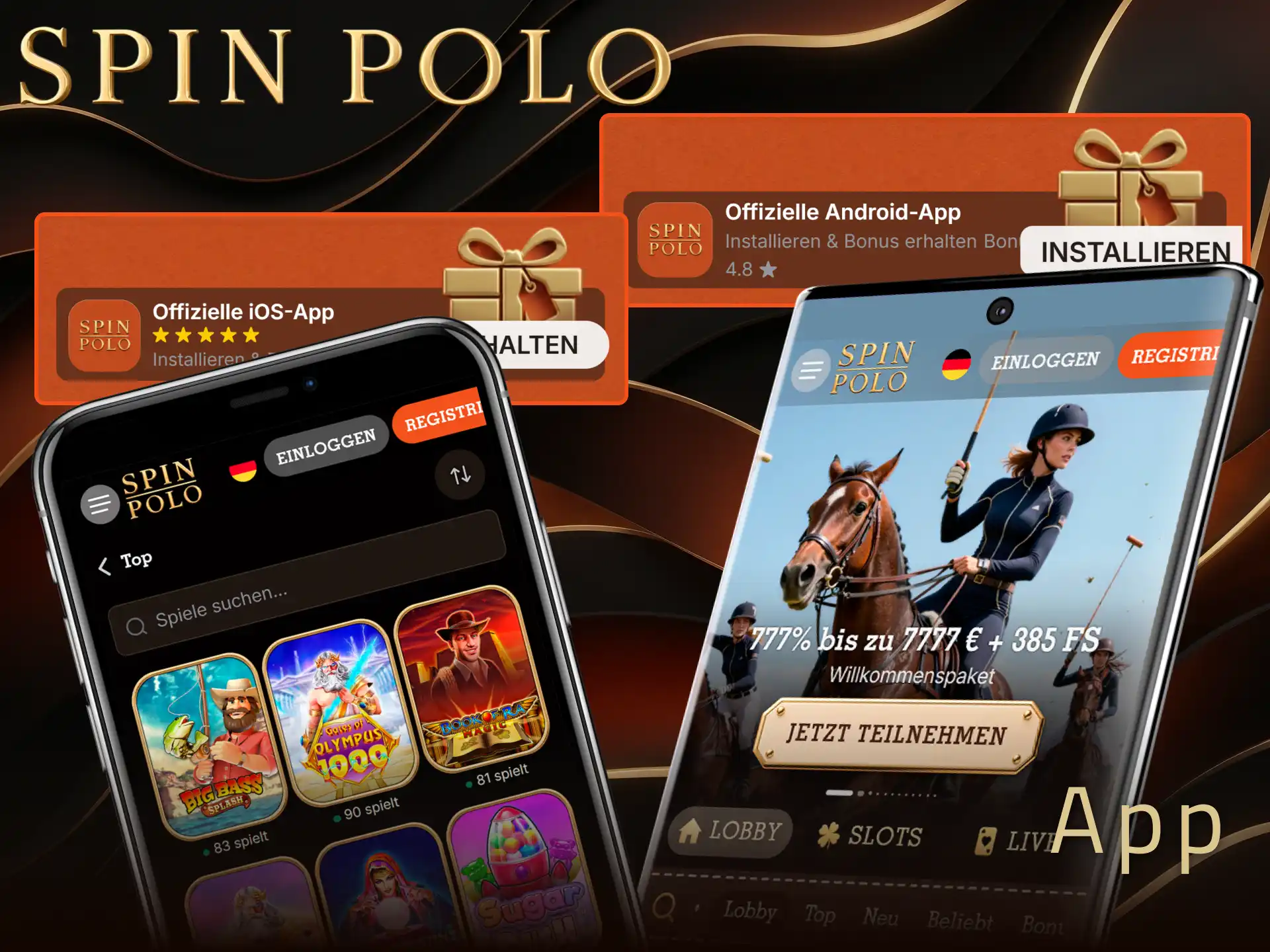 Laden Sie die mobile Spinpolo-App für unbegrenzten Spielspaß in Deutschland herunter.